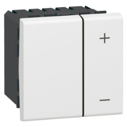 Slika Dimer modularni 2M sa prekidačem 400W beli Mosaic Legrand