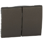 Slika Maska serijskog prekidača/tastera bronza Galea Legrand