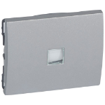 Slika Maska sa simbolom taster/prekidač aluminijum Galea Legrand
