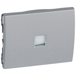 Slika Maska sa simbolom taster/prekidač aluminijum Galea Legrand