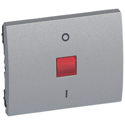 Slika Maska za prekidač 2P sa indikatorom aluminijum Galea Legrand