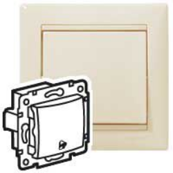 Slika Taster sa znakom zvona bez Va Legrand