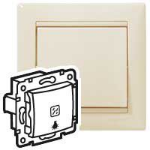 Slika Taster osvetljeni sa simbolom "sijalica" 10A bez Va Legrand