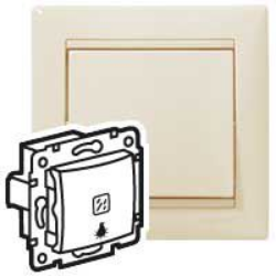 Slika Taster osvetljeni sa simbolom "sijalica" 10A bez Va Legrand