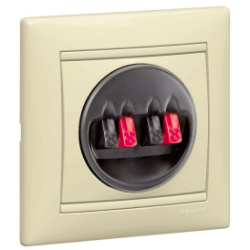 Slika Utičnica za zvučnik 2-ka bez Va Legrand