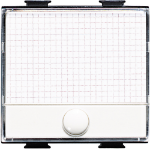 Slika Taster sa nosačem za ime Am Legrand