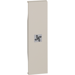 Slika Maska prekidača 1M oznaka ventilator pesak Living Light NOW Legrand