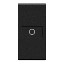 Slika Maska prekidača 1M oznaka svetlo za aksijalni antracit Living Light Legrand