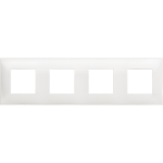 Slika Okvir horizontalno-vertikalna ugradnja 4x2M beli Classia Legrand