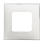 Slika Okvir 2M hrom/beli Classia Legrand