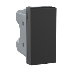 Slika Prekidač modularni 1M 10A za roletne crni Classia Legrand