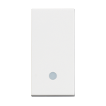 Slika Taster modularni 1M 10A sa indikacijom beli Classia Legrand