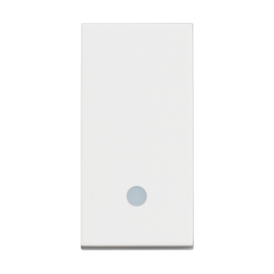 Slika Taster modularni 1M 10A sa indikacijom beli Classia Legrand