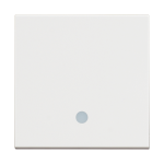 Slika Taster modularni 2M 10A sa indikacijom beli Classia Legrand