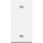 Slika Prekidač modularni 1M 10A za roletne beli Classia Legrand