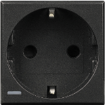 Slika Utičnica 2P+E 16A 2M antracit H Legrand