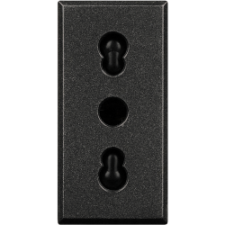Slika Utičnica 2P+E italijanski standard 16A 1M antracit H Legrand