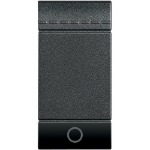 Slika Maska prekidača 1M oznaka svetlo antracit Living Light Legrand