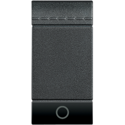 Slika Maska prekidača 1M oznaka svetlo antracit Living Light Legrand