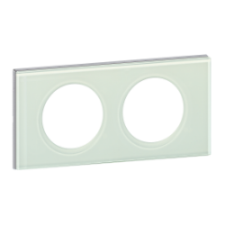 Slika Okvir 2-ka kaolin staklo PC Legrand