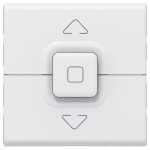 Slika Prekidač modularni 2M za roletne beli Mosaic Legrand