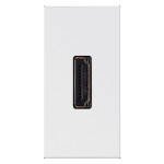 Slika Priključnica TV modularna 1M HDMI bela Mosaic Legrand