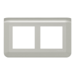 Slika Okvir 2x2M horizontalni 57 aluminijumski Mosaic Legrand