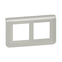 Slika Okvir 2x2M horizontalni 57 aluminijumski Mosaic Legrand