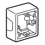 Slika Kutija nadgradna 1 mehanizam almond Cr Legrand