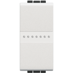 Slika Taster modularni 1M 10A beli Living Light Legrand