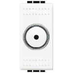 Slika Dimer modularni 1M kružni taster 60-500W ugrađeni osigurač beli LivinLight Legrand