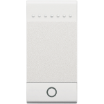 Slika Maska prekidača 1M oznaka svetlo bela Living Light Legrand