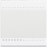 Slika Maska prekidača 2M bela Living Light Legrand