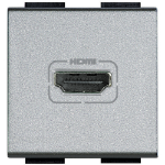 Slika Utičnica HDMI 2M aluminijum Living Light Legrand