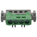 Slika Sabirnica blok zelena 4 izlaza Legrand