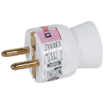 Slika Utikač 2P+E 16A 230V ravni beli Legrand