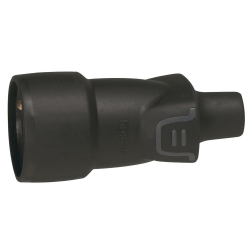 Slika Utičnica 2P+E 16A 230V gumeni IP44 crni Legrand