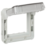 Slika Adapter 2M za Mosaic module IP55 sivi Plexo Legrand