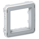 Slika Adapter 2M Mosaic IP2S/B sivi Plexo Legrand