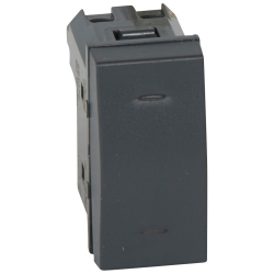 Slika Prekidač 1M 10A antracit Vela Legrand