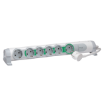 Slika Kabal produžni sa prekidačem MASTERSLAVE funk. H05VV-F 3x1.5mm2 1.5m 6 priklj. mesta 2P+E . Legrand