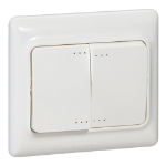 Slika Prekidač serijski 10AX 250V beli Kaptika Legrand