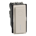 Slika Prekidač običan modularni 1M 2P 16A 250V pesak Living Light NOW Legrand