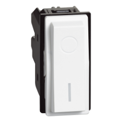 Slika Prekidač običan modularni 2M 16A bela Living Now Legrand