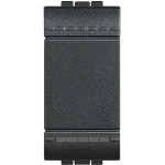 Slika Prekidač jednopolni modularni 16A 250VAC IP20 antracit Living Light Legrand