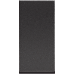 Slika Prekidač naizmenični modularni 1M 10A crni Classia PRO pakovanje Legrand