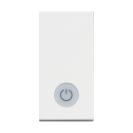 Slika Prekidač običan modularni 1M 16A sa indikacijom oznaka bojler beli Classia Legrand