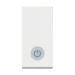 Slika Prekidač običan modularni 1M 16A sa indikacijom oznaka bojler beli Classia Legrand