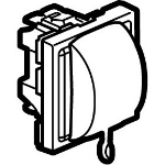 Slika Prekidač potezni 10A 2M beli Mosaic Legrand