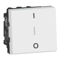 Slika Prekidač dvopolni 20A 2M beli Mosaic Legrand